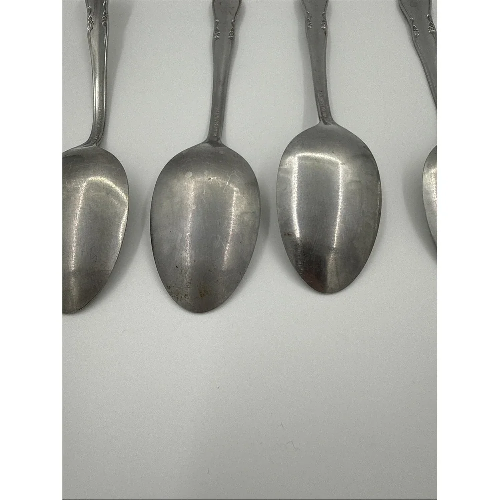 Set‎ Of 6 Oneida LTD Fenway Daydream 7 Inch Spoons
